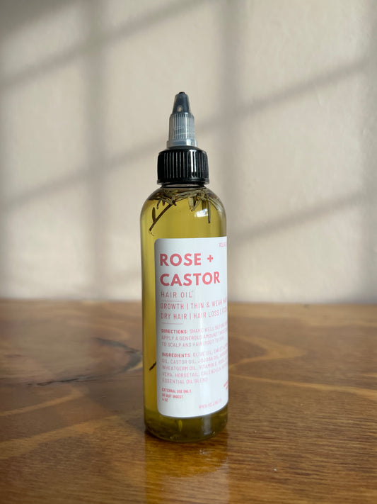 Rose + Castor Growth Oil